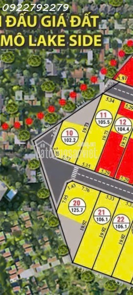 Hiếm có, lô đất 100m sổ đỏ F0, giá gốc, view hồ, gần ĐHQG, FPT