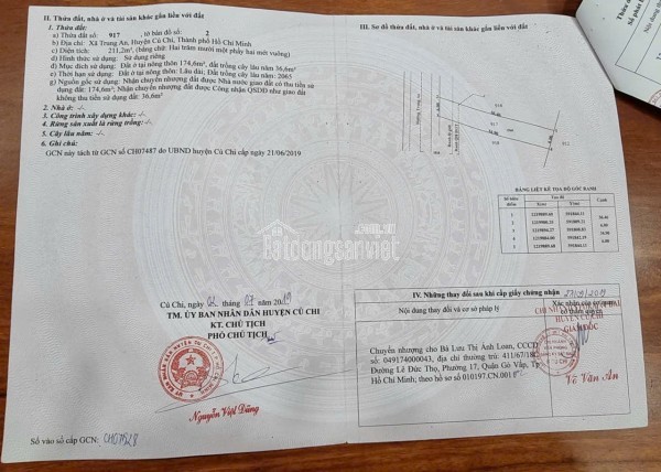 Bán đất MT Đường Trung An, Củ Chi, 211m2, gần sông Sài Gòn mát mẻ