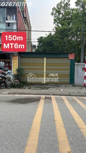Bán nhà Cổ Linh, Thạch Bàn, đường container tránh, vỉa hè, view trường học, 150m, MT6m, 180tr