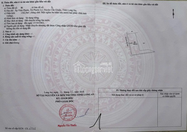 BÁN ĐẤT MẶT TIỀN CAO TỐC BẾN LỨC – LONG THÀNH