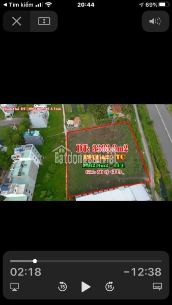 BÁN ĐẤT MẶT TIỀN CAO TỐC BẾN LỨC – LONG THÀNH