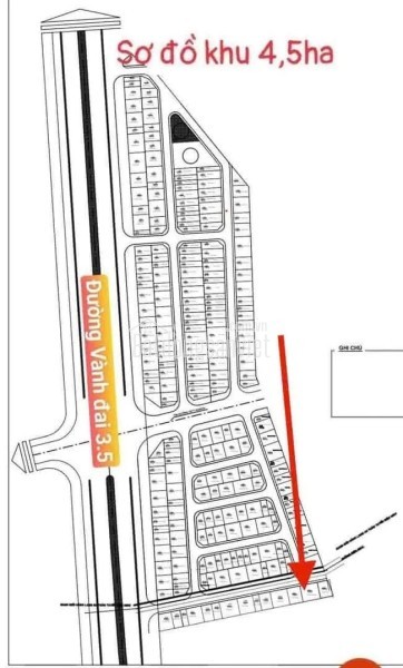 VÂN CANH ĐẤT DỊCH VỤ  KHU 4.5HA DIỆN TÍCH 54M GIÁ 18XTR/M CHÍNH CHỦ BÁN LÔ