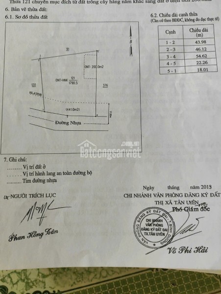ĐẤT THỔ CƯ MẶT TIỀN ĐẸP – KHU VỰC CẦU BẠCH ĐẰNG 1