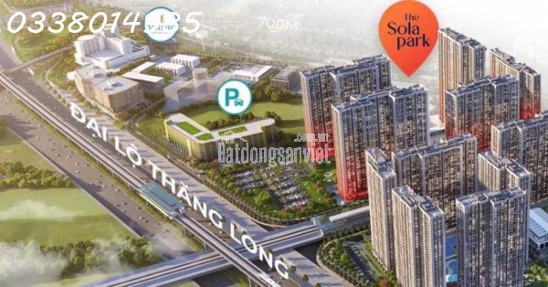 CHÍNH THỨC BOOKING 2 TOÀ CUỐI CÙNG G5 - G6 SOLA PARK TÂY MỖ, NAM TỪ LIÊM, HÀ NỘI