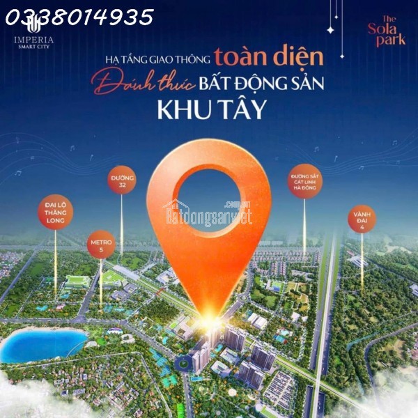 CHÍNH THỨC BOOKING 2 TOÀ CUỐI CÙNG G5 - G6 SOLA PARK TÂY MỖ, NAM TỪ LIÊM, HÀ NỘI