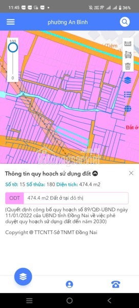 Bán đất khu hành chính Đồng Nai, 100% thổ cư, tiềm năng tăng giá cao