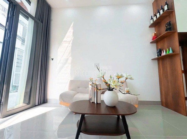 CÁCH MT HUỲNH TẤN PHÁT 10M- XE HƠI NGỦ TRONG NHÀ- NHÀ 4 TẦNG MỚI TINH VÀO Ở LUÔN - NGANG 5M - 5