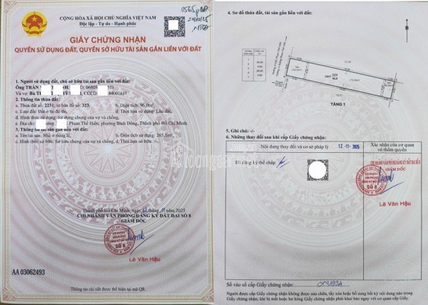 NHÀ PHỐ VEN SÔNG – KDC PHÚ LỢI QUẬN 8 – 4x24m – GIÁ 7,9 TỶ