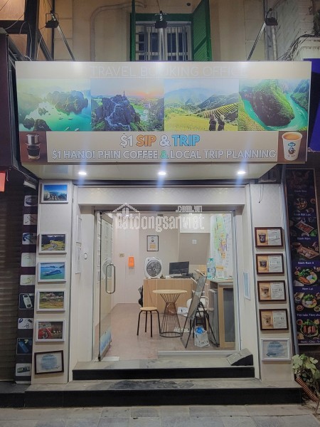 CHO THUÊ MẶT BẰNG KINH DOANH PHỐ TRÀNG THI, HOÀN KIẾM, HÀ NỘI – VỊ TRÍ ĐẸP PHỐ CỔ- GIÁ 12TR