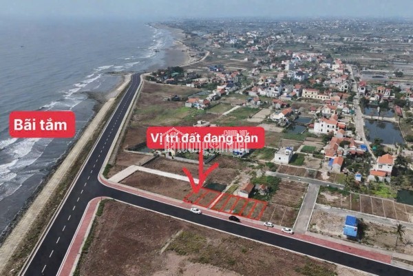 BÁN ĐẤT TÁI ĐỊNH CƯ TRỤC KINH DOANH – ĐỐI DIỆN ĐÔ THỊ LẤN BIỂN TẠI HẢI HẬU, NAM ĐỊNH