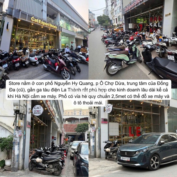 SANG NHƯỢNG CỬA HÀNG GIÀY CAT EXPORT SHOES – VỊ TRÍ ĐẸP TẠI 89A NGUYỄN HY QUANG, ĐỐNG ĐA, HÀ NỘI