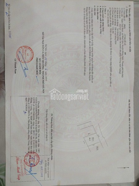 Bán lô đất đẹp tổ 13- TTĐA - HN 5 tỷ 3 lh 0356118296 54,5m2