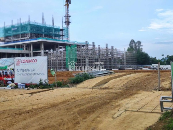 Bán đất thổ cư sổ đỏ 100m2, mặt tiền 6m, đường 21A, Phú Cát, Quốc Oai, Hà Nội. Giá 4.5 tỷ. LH:
