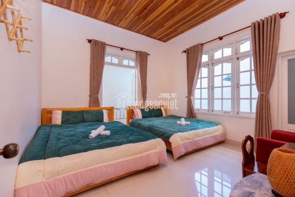 CHO THUÊ VILLA HÙNG VƯƠNG P9 ĐÀ LẠT - 5PN, FULL NỘI THẤT, HẺM Ô TÔ - 20 TRIỆU/THÁNG