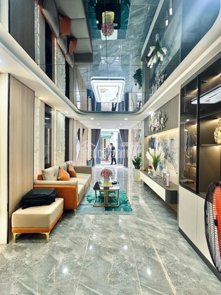 KẾ EMART PHAN HUY ÍCH - MỚI XÂY 5 TẦNG - FULL NỘI THẤT - HẺM Ô TÔ THÔNG - GẦN 40M2 - CHỈ 5.98 TỶ