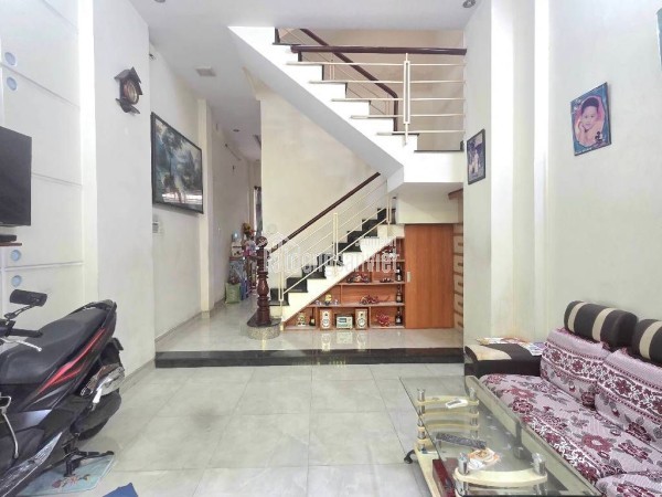 XE HƠI VÔ NHÀ - HẺM NHỰA XE TẢI TRÁNH, ĐẬU ĐỖ - 2 MẶT HẺM TRƯỚC SAU, CÓ CỬA SAU - KHU DÂN TRÍ -