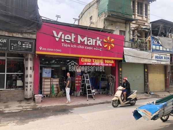 CHO THUÊ MẶT BẰNG KINH DOANH 160M² – ĐỊNH CÔNG, QUẬN HOÀNG MAI, HÀ NỘI – GIÁ TỐT – HỢP ĐỒNG LÂU DÀI