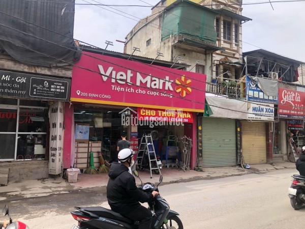CHO THUÊ MẶT BẰNG KINH DOANH 160M² – ĐỊNH CÔNG, QUẬN HOÀNG MAI, HÀ NỘI – GIÁ TỐT – HỢP ĐỒNG LÂU DÀI