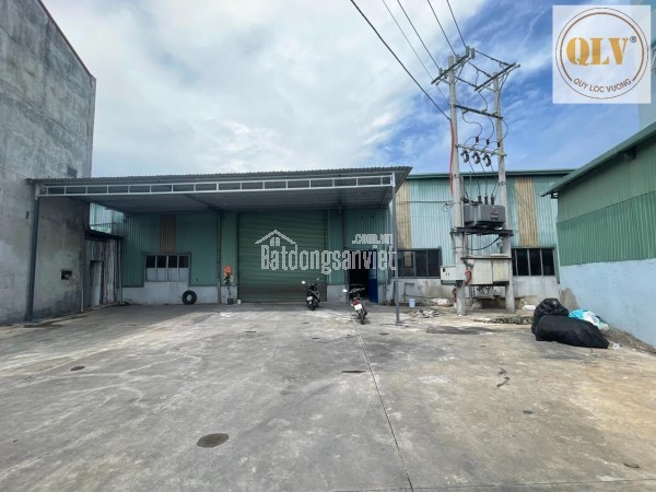 CHO THUÊ NHÀ XƯỞNG TẠI TP.DĨ AN, T.BÌNH DƯƠNG – 3.000m²