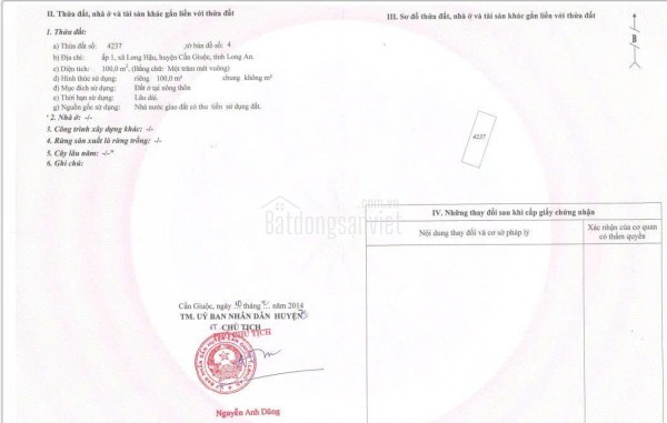CƠ HỘI ĐẦU TƯ SỈ – LẺ ( LÔ 40 NỀN) ĐẤT THỔ CƯ AN PHƯỚC, LONG THÀNH