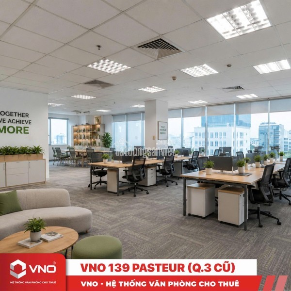 Cho thuê văn phòng tại 139 Đường Pasteur, Phường 06, Quận 3, TP HCM giá 167 Triệu
