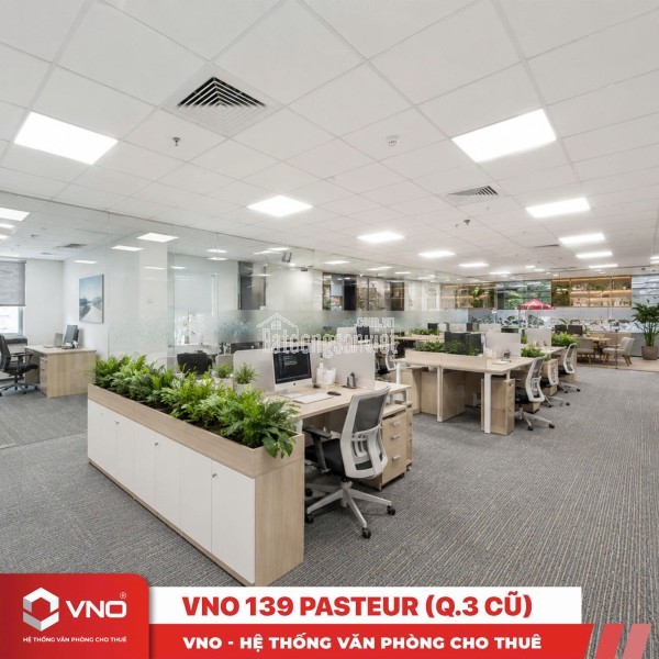 Cho thuê văn phòng tại 139 Đường Pasteur, Phường 06, Quận 3, TP HCM giá 167 Triệu