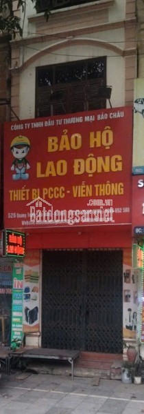 Chính chủ cho thuê nhà lâu dài tại mặt phố 526 Quang Trung, phường Quang Trung, Hà Đông.