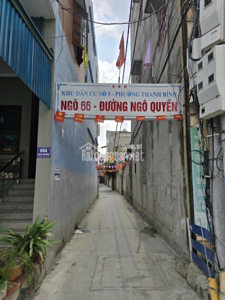 Gia đình cần tiền, muốn bán lô đất tại ngõ 66 Ngô Quyền.
