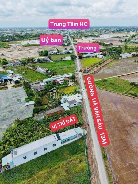 Bán lô đất thổ mặt tiền Hà Văn Sáu giá 1,4 tỷ