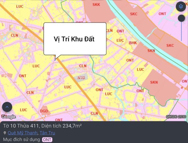 Bán lô đất thổ mặt tiền Hà Văn Sáu giá 1,4 tỷ