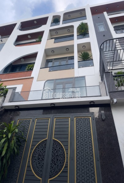 Bán Nhà Mới Xây 5 Tầng Hẻm ô tô 7 Chổ DT gần 60m2 Giá 7,6 Tỷ