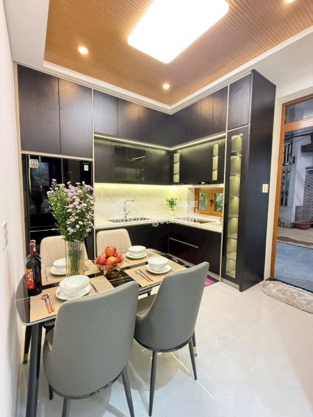 Bán Nhà Mới Xây 5 Tầng Hẻm ô tô 7 Chổ DT gần 60m2 Giá 7,6 Tỷ