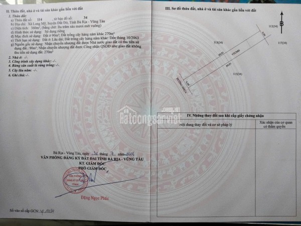 CHÍNH CHỦ CẦN BÁN ĐẤT NHÀ VƯỜN NGHỈ DƯỠNG – PHƯỚC HẢI ,BÀ RỊA VŨNG TÀU, GẦN BIỂN PHƯỚC HẢI