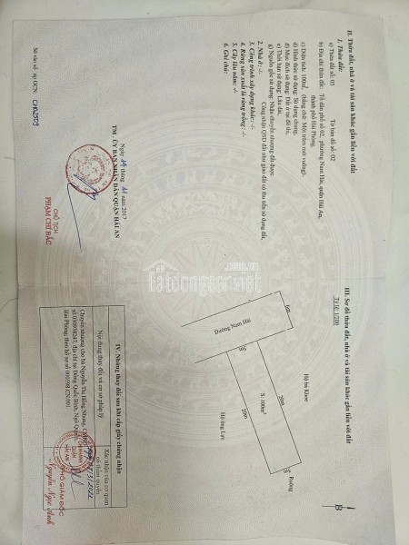 Cc bán Lô đất mặt đường số 15 Nam Hải – Hải An