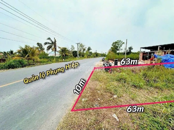 CHÍNH CHỦ CẦN BÁN LÔ ĐẤT MẶT TIỀN TẠI HƯNG PHÚ,HUYỆN MỸ TÚ,SÓC TRĂNG
