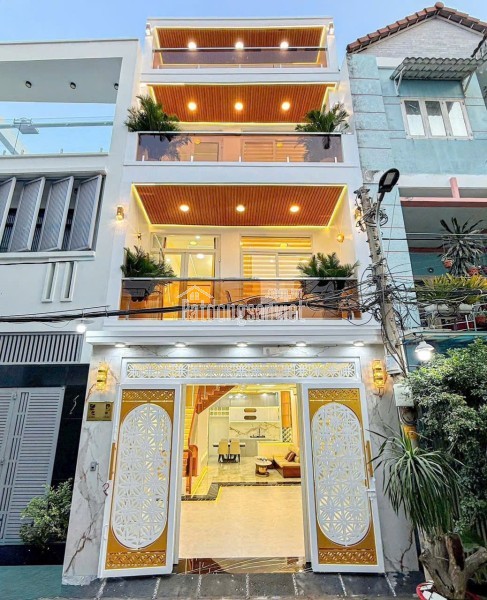 NHÀ MỜI ĐĂNG CẦP XE HƠI ĐẬU CỬA GÒ OMOI QUẬN 7  (5X12) 3 TẦNG -4 PN CHỈ 10,6 TỶ - FULL NỘI THÂT -