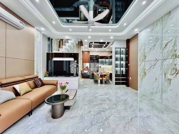 Bán Nhà Mới Xây 5 Tầng Giáp Tân Phú Hẻm ô tô 7 Chổ DT gần 60m2 Giá 7,6 Tỷ TL