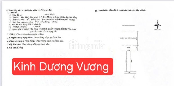 Bán đất đường Hoà Minh 28- Biển Nguyễn Tất Thành