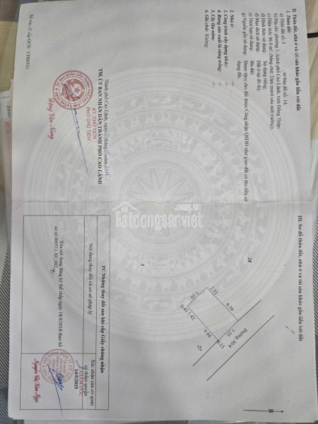 Chính Chủ Bán Nhà Cấp 4 Mặt Tiền Đường 30/4, Phường 1, TP. Cao Lãnh, Đồng Tháp. Diện Tích 86m2