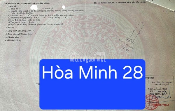 🔴MUA 1 ĐƯỢC 2 – SỞ HỮU KHỐI TÀI SẢN SIÊU HIẾM ĐƯỜNG TÔ VĨNH DIỆN