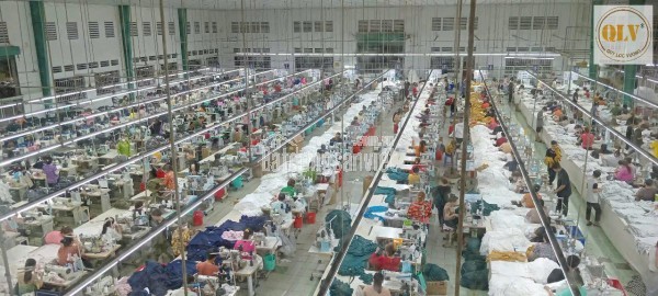 CHO THUÊ NHÀ XƯỞNG MAY MẶC GẦN KCN VSIP 2, BÌNH DƯƠNG – 5.500m²