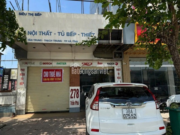 CHO THUÊ NHÀ MẶT TIỀN KINH DOANH – VỊ TRÍ ĐẮT GIÁ TRUNG TÂM TP. HÀ TĨNH THIẾT KẾ SẴN CÔNG NĂNG –