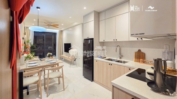 căn hộ 2PN gần Cầu Xáng - Bình Chánh chỉ 1.654 tỷ (100% đã Vat), bàn giao full nội thất cao cấp gỗ