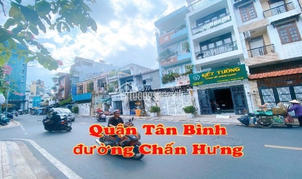 Nhà mặt tiền Chấn Hưng, gần Cách Mạng Tháng 8, QUẬN TÂN BÌNH, 4.6x23m (108 m2), 28.5 tỷ