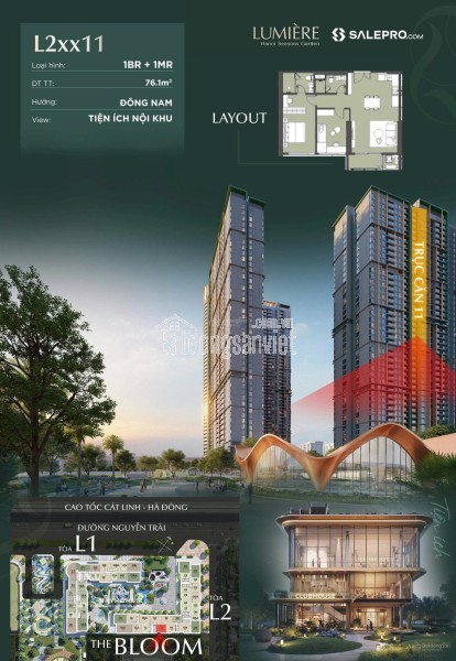 Sở hữu quỹ đất vàng giữa lòng Thủ Đô! Hanoi Seasons Garden Masteri Cao Xà Lá!