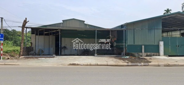 CHÍNH CHỦ CẦN CHO THUÊ NHÀ XƯỞNG 780M² MẶT ĐƯỜNG LIÊN HUYỆN – XÃ PHÚ CÁT, HÀ NỘI