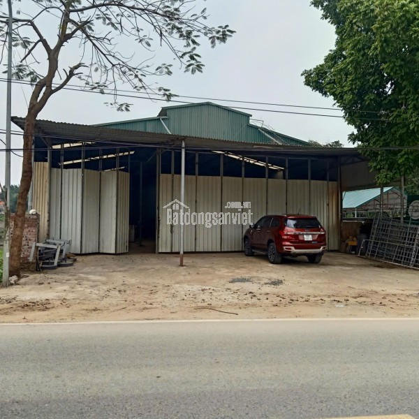 CHÍNH CHỦ CẦN CHO THUÊ NHÀ XƯỞNG 780M² MẶT ĐƯỜNG LIÊN HUYỆN – XÃ PHÚ CÁT, HÀ NỘI