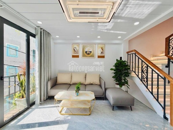 ​NHÀ MỚI 5 TẦNG TRẦN BÁ GIAO P5 GÒ VẤP - VIEW SÔNG - 7.25 TỶ