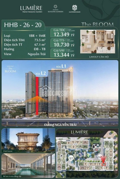 🏡 HHB-26-20  1PN + 1 Đa Năng  View Nguyễn Trãi Cực Thoáng