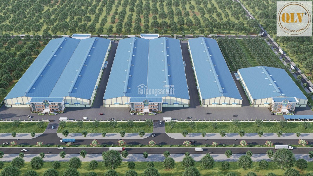 CHO THUÊ CỤM NHÀ XƯỞNG SẢN XUẤT KCN HÒA PHÚ – VĨNH LONG – 55.000m²